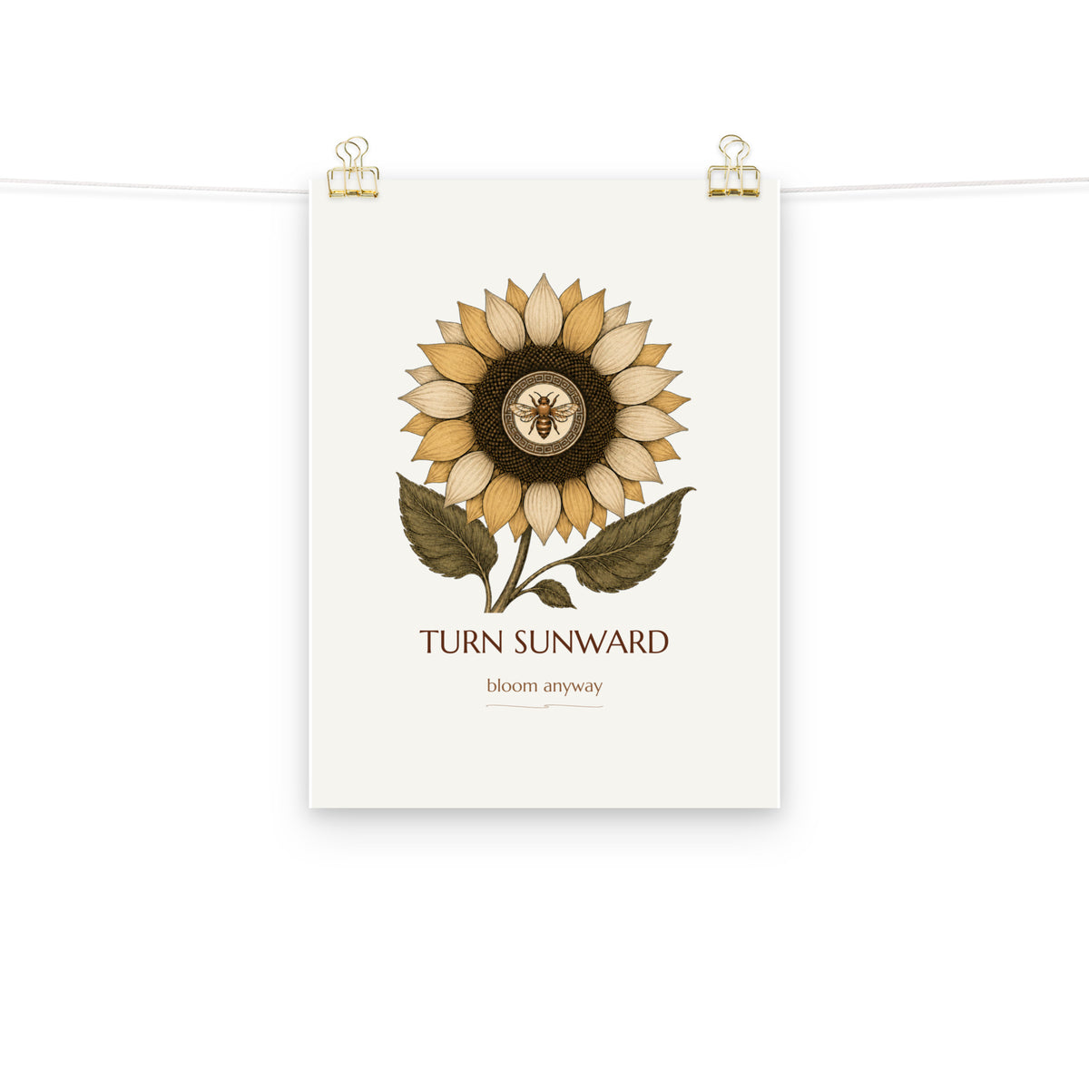 Turn Sunward | Matte Art Print