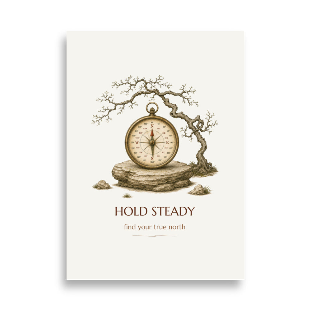 Hold Steady | Matte Art Print