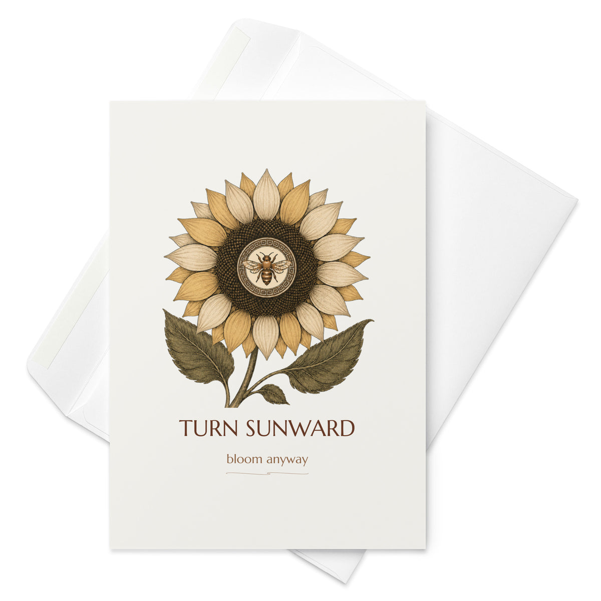 Turn Sunward | Note Card