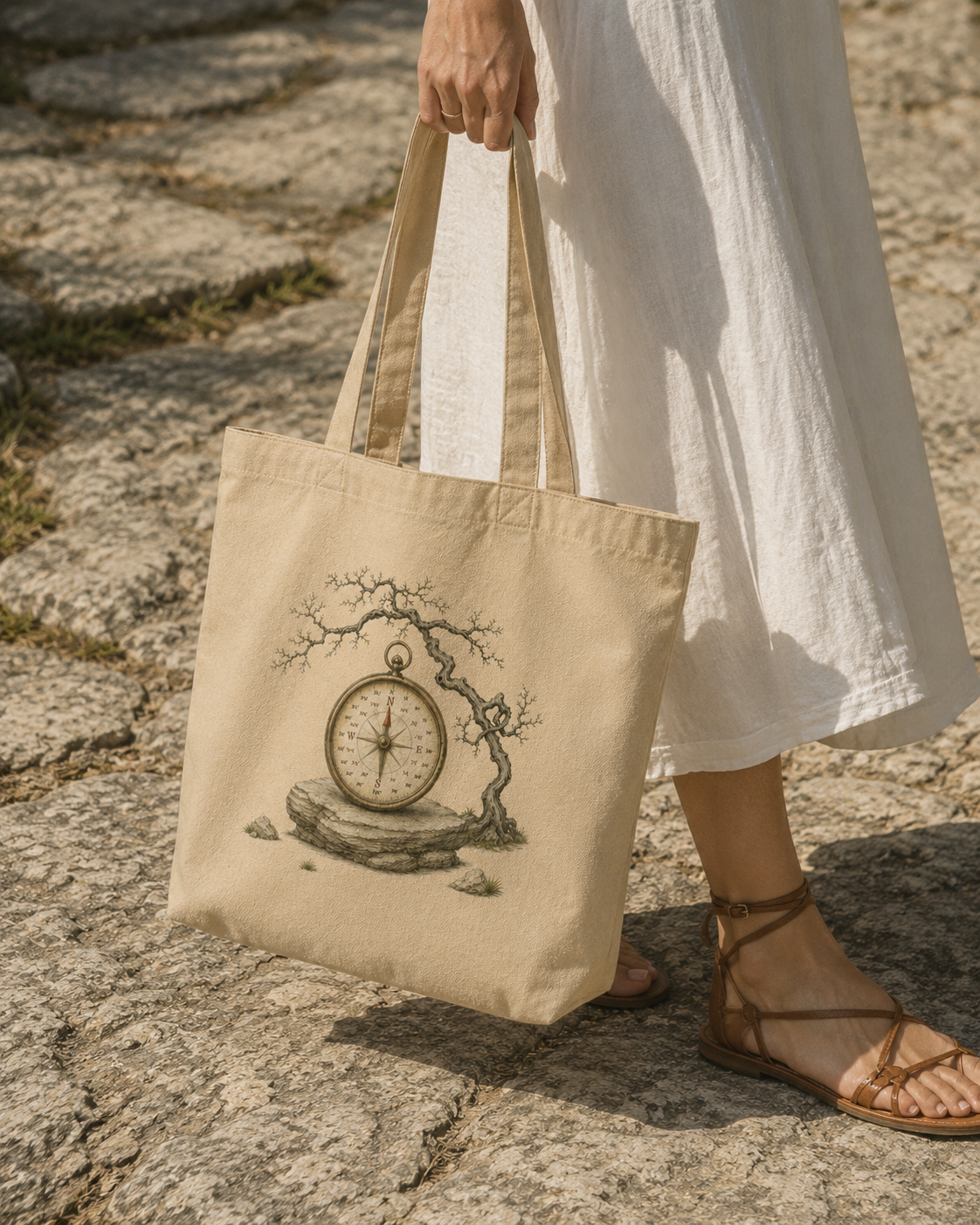 Hold Steady | Organic Cotton Tote Bag