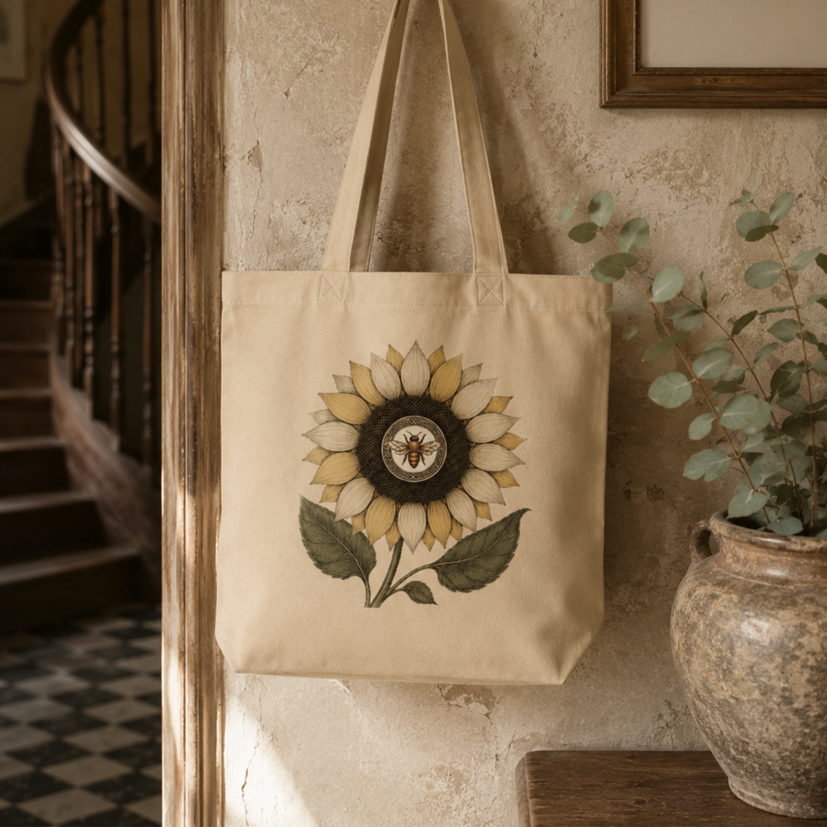 Turn Sunward | Organic Cotton Tote Bag