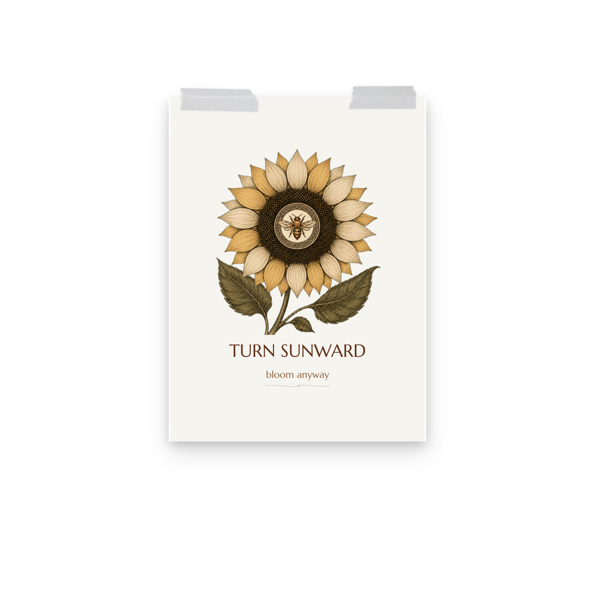 Turn Sunward | Matte Art Print