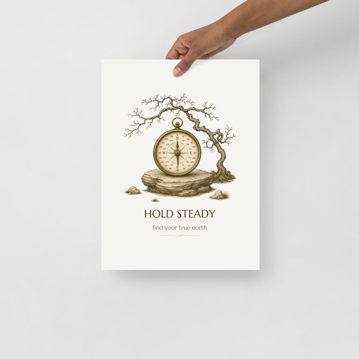 Hold Steady | Matte Art Print