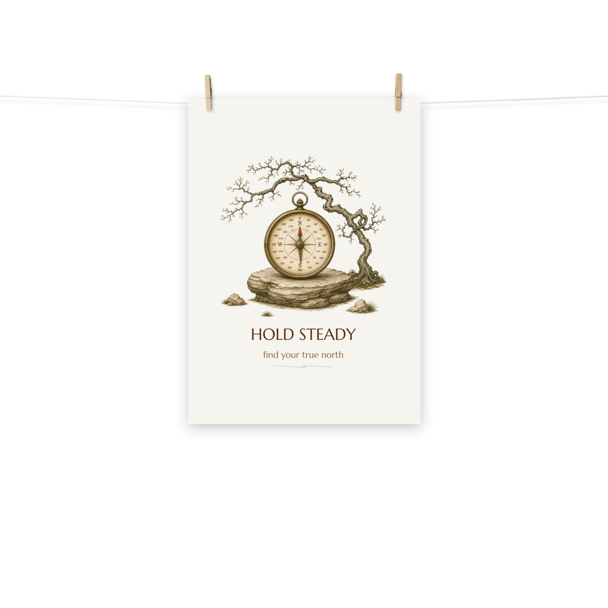 Hold Steady | Matte Art Print