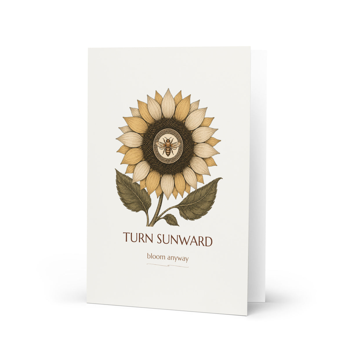 Turn Sunward | Note Card