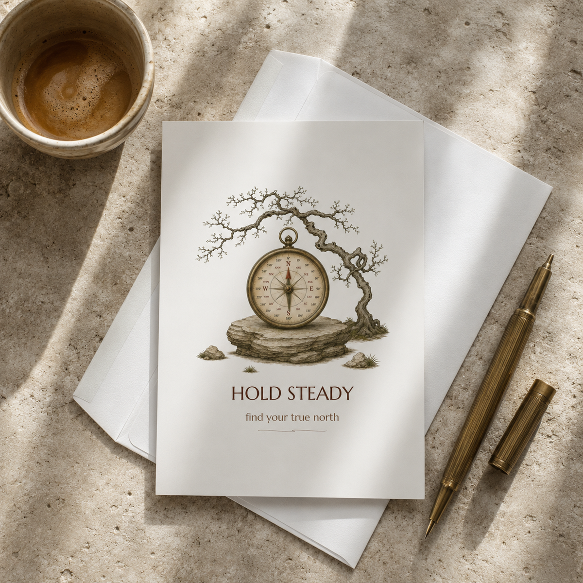 Hold Steady | Note Card