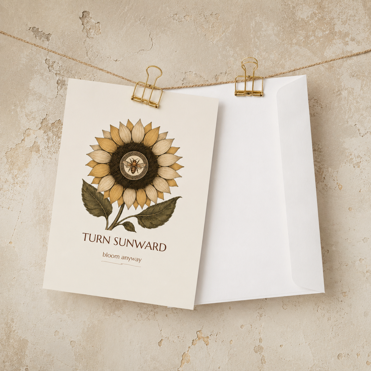 Turn Sunward | Note Card