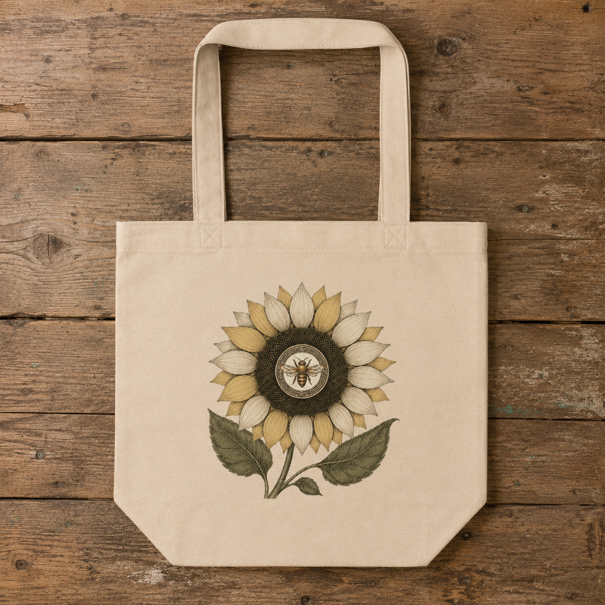 Turn Sunward | Organic Cotton Tote Bag
